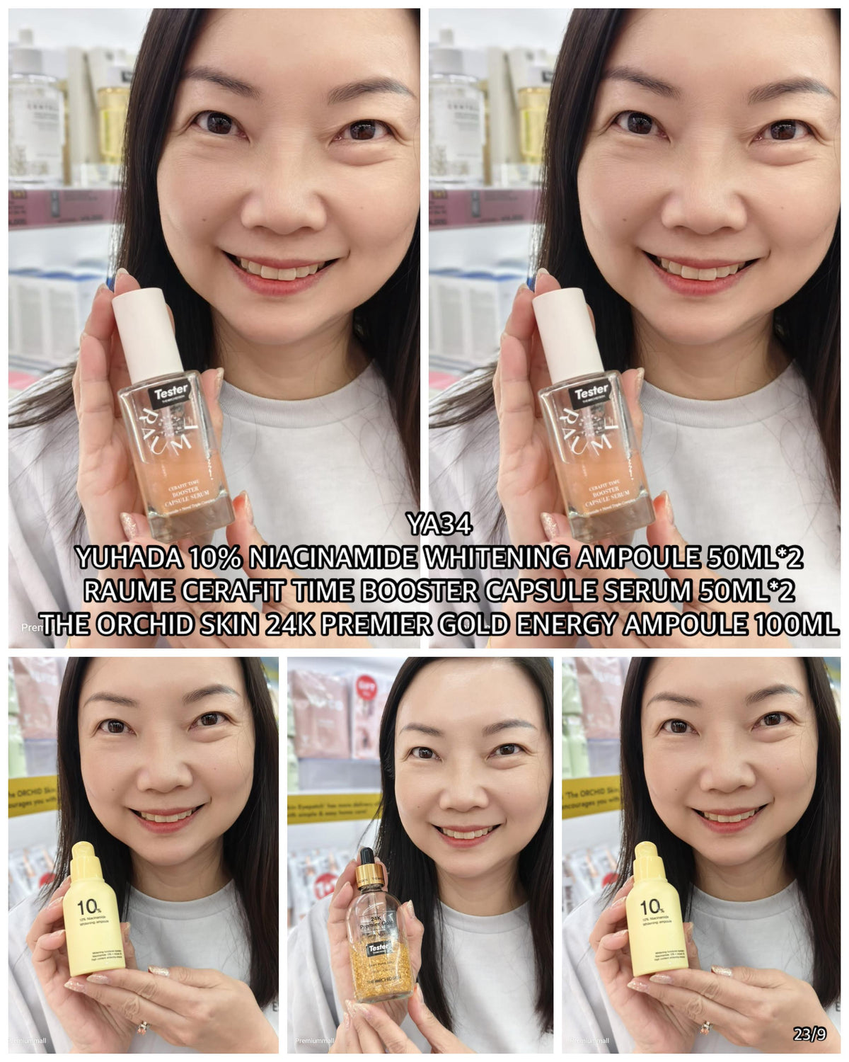 PRE-ORDER YA34 Skincare Package 34